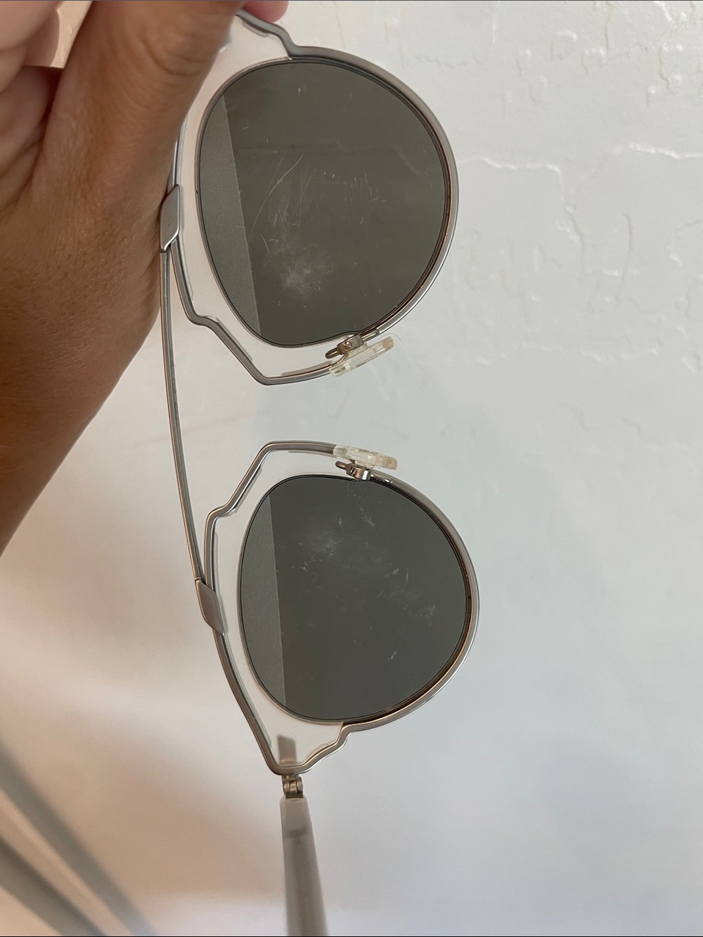 Dior sun glasses Silver - Picture 4 of 10